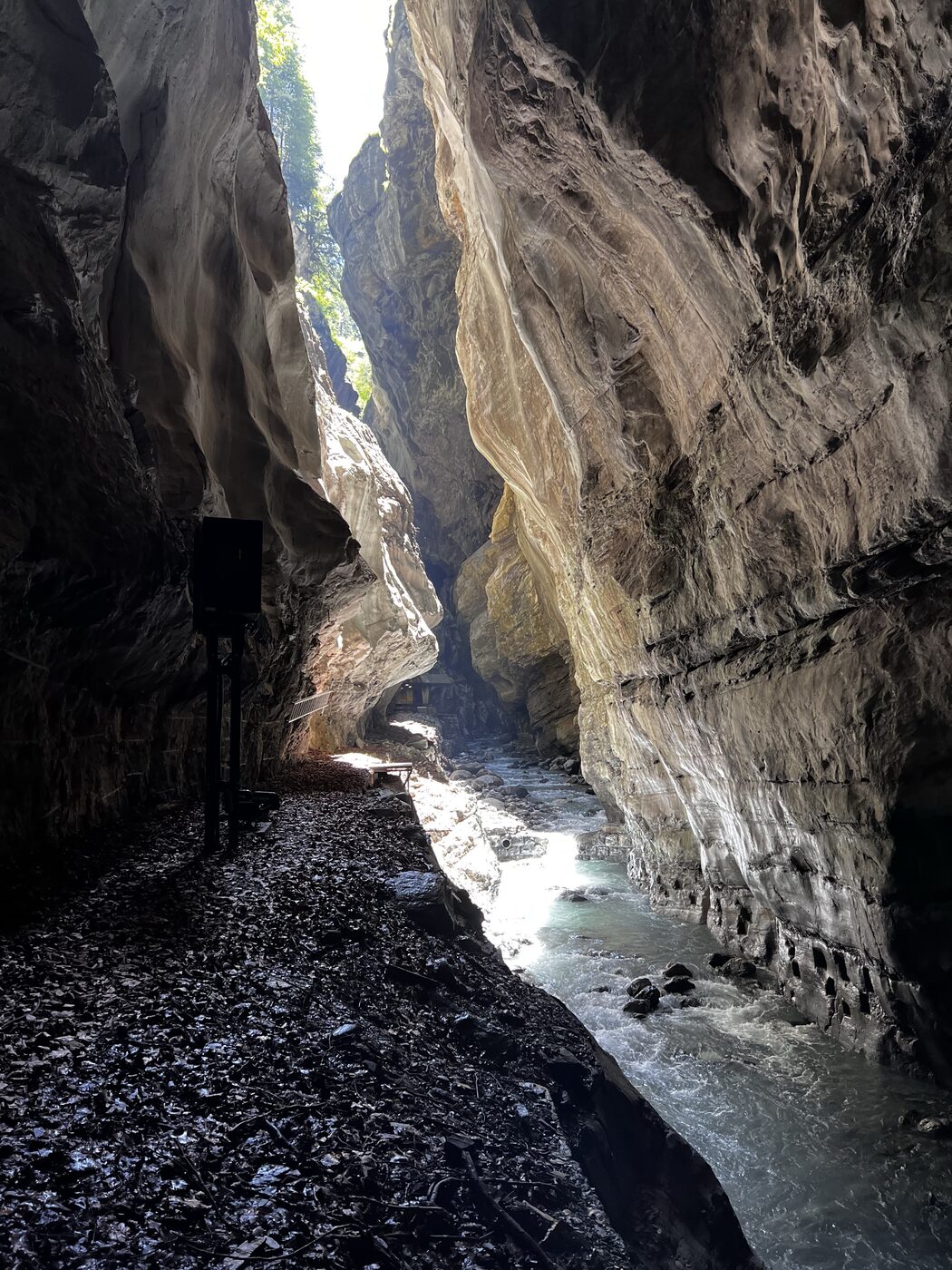 Taminaschlucht bei Valens
