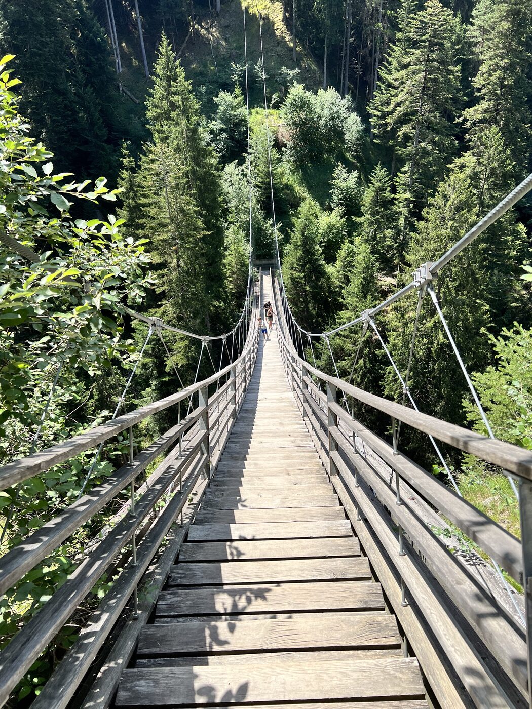Traversiner Steg in der Viamala-Schlucht